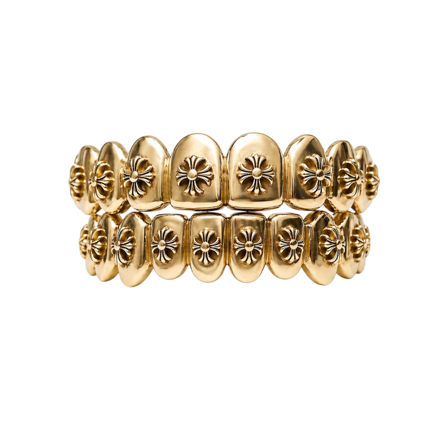 Grillz Full Cross Heart